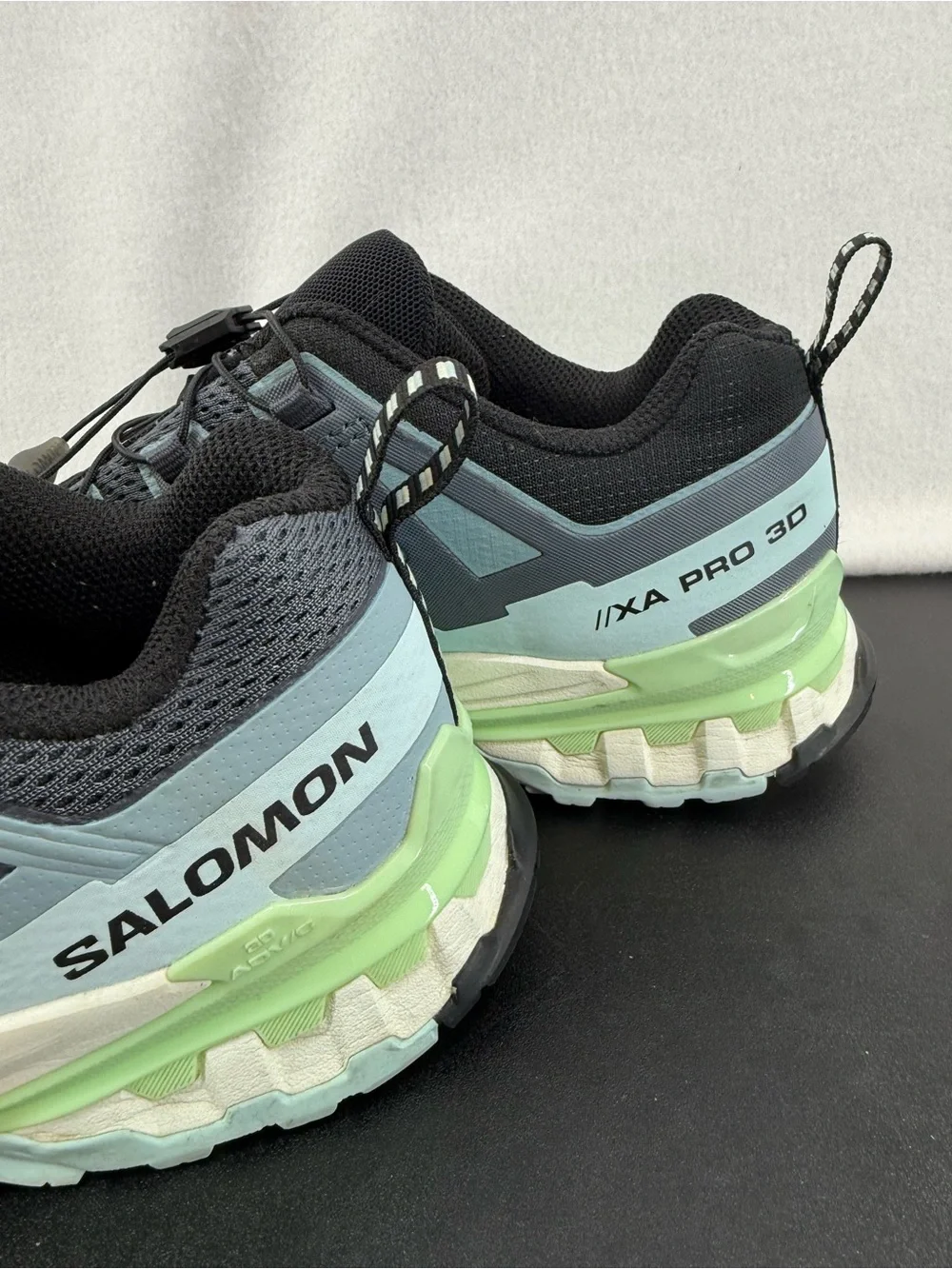 Salomon Women's Athletic XA Pro 3D Trail Shoes in Black and Light Teal